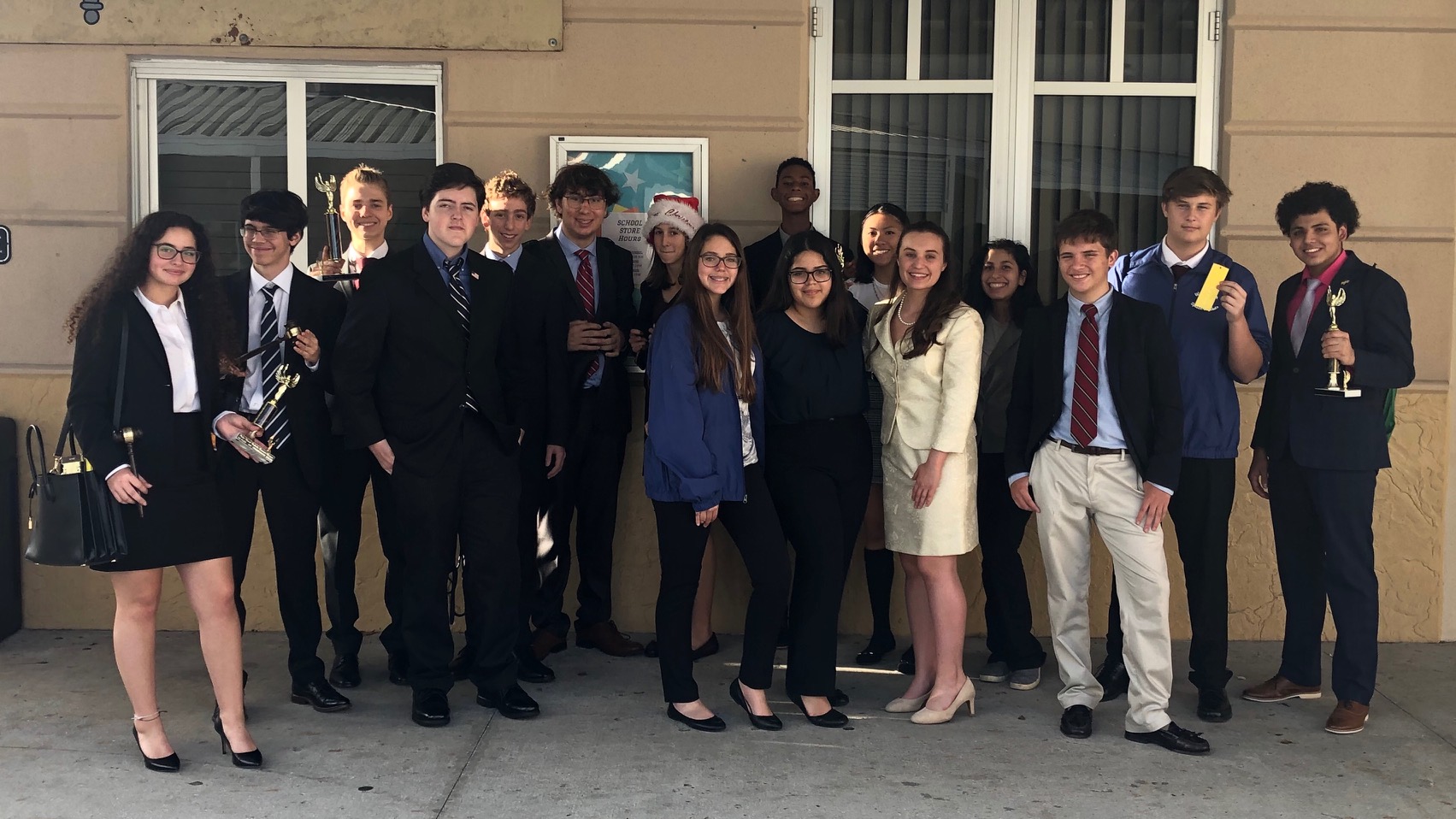 Sat., Dec. 14 Success at Palm Beach Central! The Red Dawn Debaters
